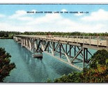 Grand Glaize Bridge Lake of the Ozarks Missouri MO UNP Linen Postcard S10 - £2.80 GBP
