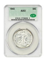 1943 50C Cacg AU53 - £41.35 GBP