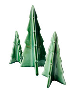 3 Target Ceramic Pine Trees Birchwood Bay Figurines 8&quot; 5&quot; Woodland Chale... - €25,86 EUR