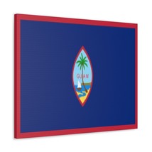 Guam Country Flag Canvas Vibrant Wall Art Unframed Home Decor - £56.83 GBP+