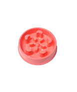 Alpha Dog Series Slow Feeder Bowls - (Coral) Pink - £7.10 GBP