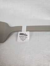 2- 13" Room Essentials Solid Turner Spatula Gray 3.25" Wide Dishwasher Safe image 4