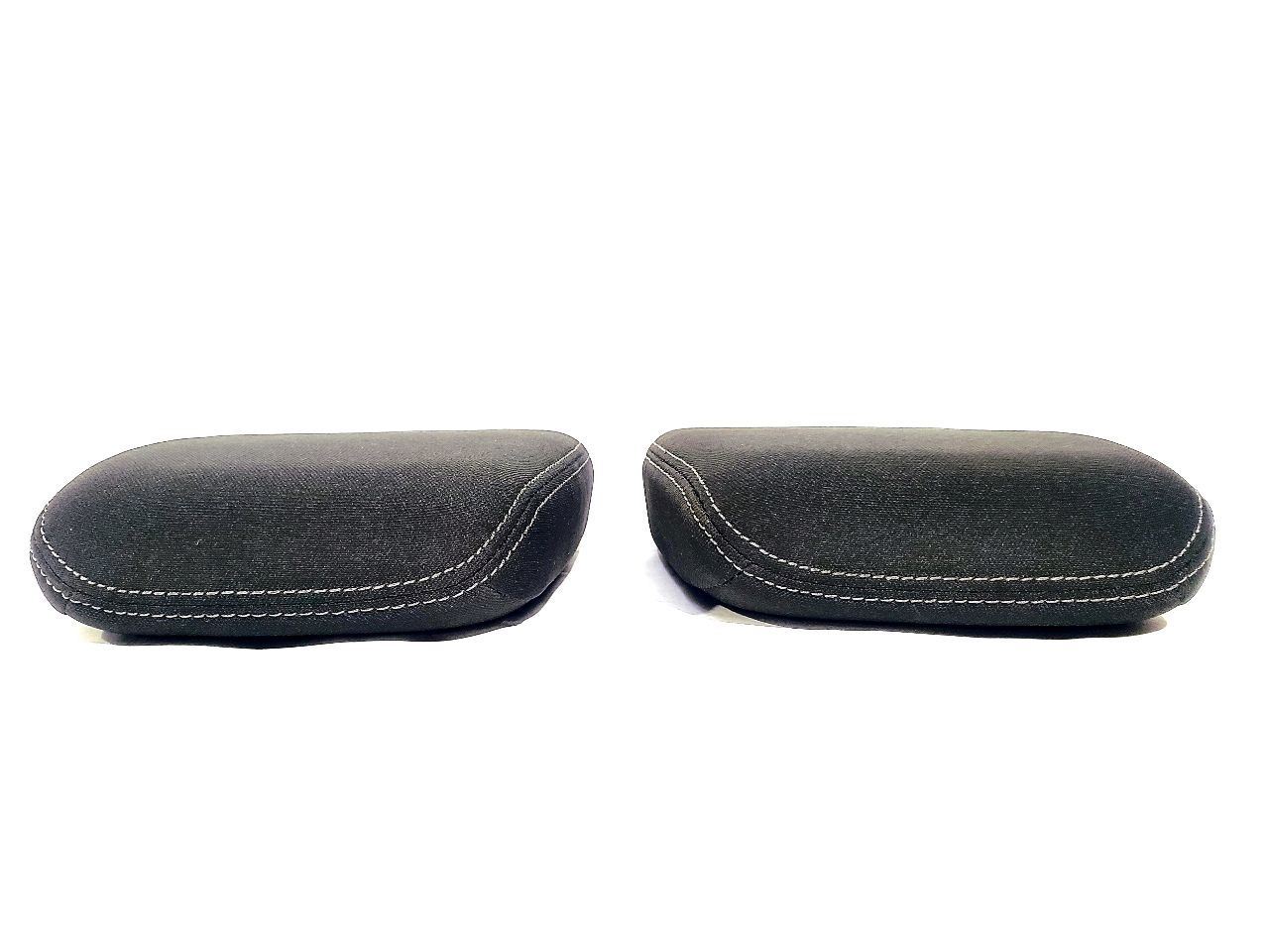 2018 Nissan Titan XD OEM Pair Of Rear Black Cloth Headrests  Item image 7