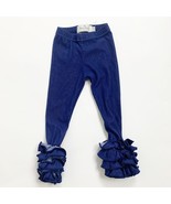 Marie Nicole Girl&#39;s Frill Hem Stretch Pull-On Pants Size 9-12 Months Jeg... - $102.35 MXN