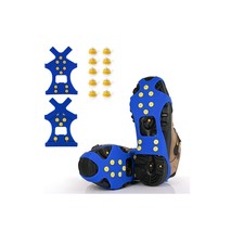 XYZLH Ice Cleats | Ice Grips Traction Cleats Grippers Non-Slip Over Shoe/Boot Ru - £25.48 GBP