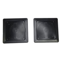 Mr Steam MSSPEAKERSSQ-BK MusicTherapy 7&quot; Square Shower Speakers - Black - $2,340.89 MXN