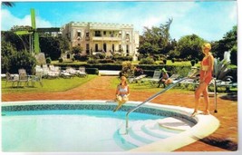 Barbados West Indies Postcard Sam Lord&#39;s Castle Pool &amp; Hotel - $3.65