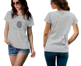Lines  T-Shirt Tees  For Women - £17.10 GBP