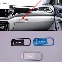 2pcs/lot Car stickers Stainless steel Penger side glove box switch decoration co - £74.92 GBP