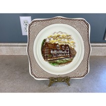 Myott  &amp; Son Hanlly England Shakespeare Land 8.5 by 8.5 Square Plate - $14.84