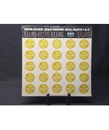 Elvis Worldwide Gold Award Hits, Parts 1 &amp; 2 - Double Vinyl LP 1974 - NE... - $15.98