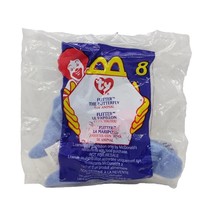McDonald&#39;s TY Teeny Beanie Babies Flitter the Butterfly Plush Toy - $166.60 MXN
