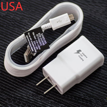 Adaptive Fast Charger Micro Usb Cable For Samsung Galaxy Note 5 4 S 6 7 Edge - £14.17 GBP