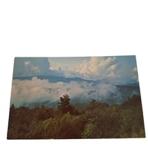 Postcard Clouds Below The Peaks Great Smoky Mountains National Park Chrome - £5.61 GBP