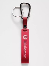 LULULEMON Silicone Keychain Desert Red/Pink Haze  NWT USPS SHIP - $49.49