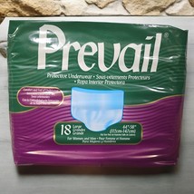 Prevail Nu-Fit Incontinence Brief L Breathable Maximum 18 Ct Unisex - £10.76 GBP