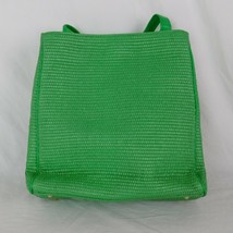 Liz Claiborne Green Purse Handbag Magnetic Clasp Zipper Inner Pockets 10... - £15.20 GBP