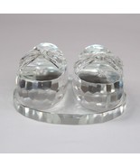 Shannon Designs Ireland Hand Made Crystal Clear Baby Shoes Keepsake Pape... - $11.64