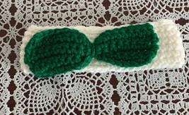 Handmade Crocheted Dapper Dog Bow Tie Collar MEDIUM Brand New Choose Your Color - $11.38