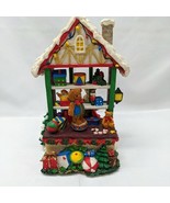 Santas Toy Workshop Ceramic Christmas Music Box Mucca Macca What I Feel ... - $197.26 MXN
