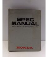 Honda Spec Manual 1988 1989 1990 1991 1992 Motorcycle Scooter ATV SO529 - $44.22 CAD