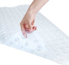 Yinenn Bath Tub Shower Safety Mat 40 X 16 Inch Non-Slip And Extra Large,, Clear - $38.98