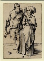 painting    A Cook and his Wife by Albrecht Durer Canvas Print Giclee - £8.71 GBP+