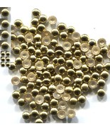 COPPER Made Nailheads DOME  5mm  Hot Fix  GOLD   2 Gross  288 Pieces - €5,78 EUR