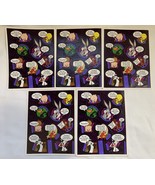 5 Sheets VINTAGE 1994 Hallmark Cards Porky Daffy Sylvester Bugs Bunny St... - $13.53 CAD