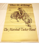 MARSHALL TUCKER BAND Where We All Belong 1974 Capricorn Records 34&quot; PROM... - £87.81 GBP