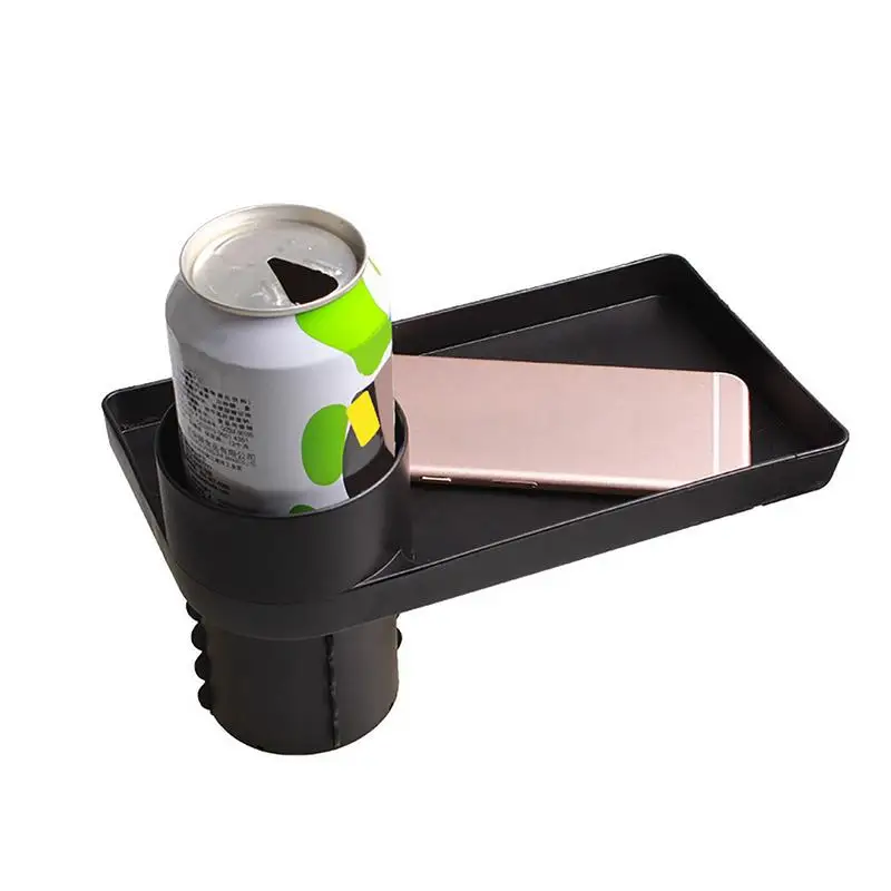 Car Cup Holder With Tray Multifunctional Receptacle With Large Capacity Stowing - £13.85 GBP