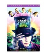 Charlie and the Chocolate Factory DVD (Widescreen Edition) Johnny Depp New - £3.11 GBP