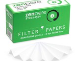 Qualitative Grade 2 Zenpore Slow Flow 150 Mm (100 Discs), 15, Pleated (F... - $34.96