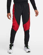 Nike Jordan Sport Dri-Fit Woven Pants Black Gym Red Bred DH9073 2XL - £34.19 GBP