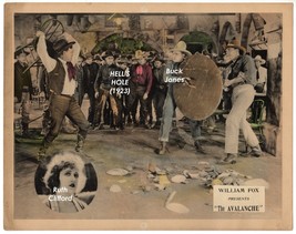 Hell&#39;s Hole (The Avalanche) (1923) Buck Jones Fight Scene Inside A Saloon - £75.93 GBP