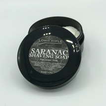 Long Rifle Soap Company Black Label Shave Soap - Saranac (Juniper, Pine, Snow) - £15.82 GBP