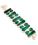Apatite Quartz Gemstone Handmade Fashion Ethnic Bracelet Jewelry 8-9&quot; SA... - £16.68 GBP