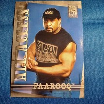 Faarooq Wwf Wrestling Trading Card All Access Fleer #21 Wwe Aew Wrestler - £3.18 GBP