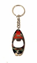 Hooters Hootie The Owl Chrome Metal Bottle Opener Key Chain - Since 1983 - New - £7.46 GBP