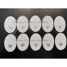 Small Massage Pads / Electrodes Oval Shaped (20) for IQ SUNMAS DIGITAL M... - $19.97