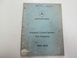 1968 1979 Mercedes Emissione Controllo Sistema Prova Programmi Manuale Vetrata - £6.62 GBP