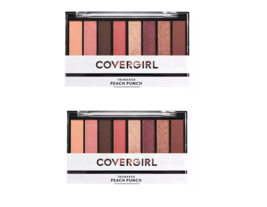 (2-Pack) COVERGIRL Trunaked Scented Eye Shadow Palette, Peach Punch 840,... - £13.58 GBP