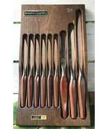 Mid-Century Town &amp; Country Washington Forge Fletwood Knives Carve Fork S... - £38.73 GBP