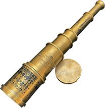 Pirates Spyglass Scope, Brass Handheld Telescope, Christmas Day Gift, Ca... - $42.57
