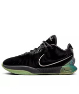 NIKE LEBRON XXI 21 MEN&#39;S BASKETBALL SHOES BLACK/IRON GREY FB2238 001 siz... - $89.88