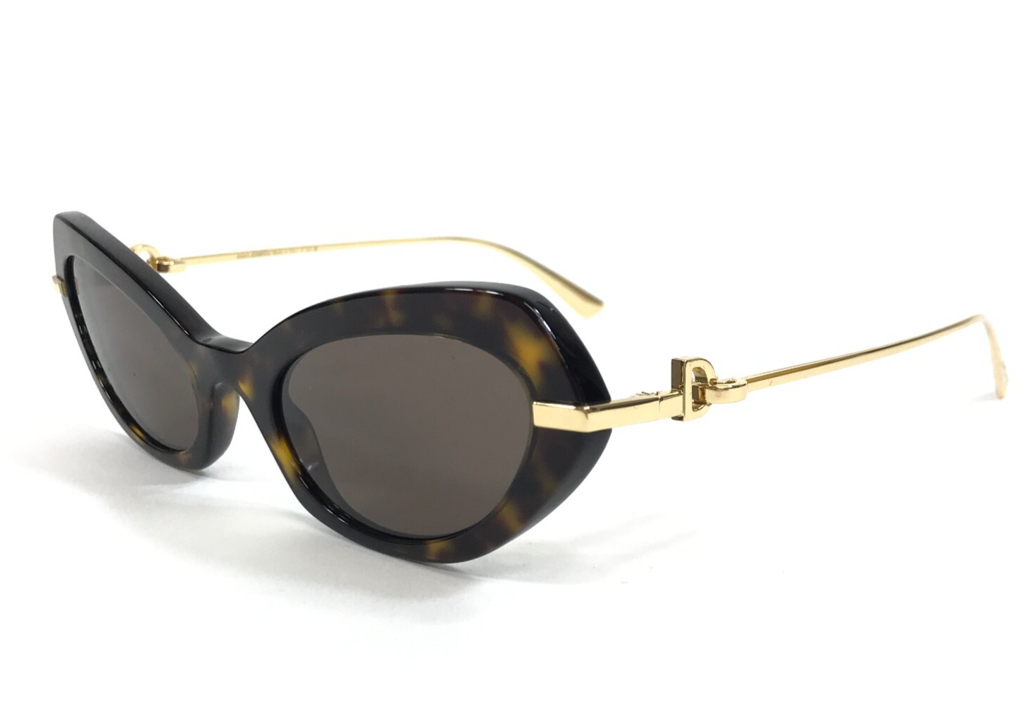 Dolce &amp; Gabbana Sunglasses DG4473 502/73 Havana Cat Eye Frames Dark Brow... - $217.79