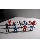 Vintage Arco Rogun Robots 1.75&quot; Mini Figures 1980s Mixed 15 Piece Lot - $22.27