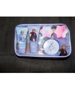 Disney Kids Purple Frozen Berry Lotion Wash Bubble Bath Loofah Travel Se... - $454.89 MXN