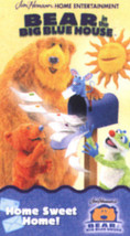 Bear In The Big Blue House Home Is Where The Bear Is Vhs Vol 1 1998 Jim Henson - £19.77 GBP