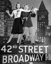 Judy Garland, Mickey Rooney Babes On Broadway 42Nd Street New York 16x20... - £54.81 GBP